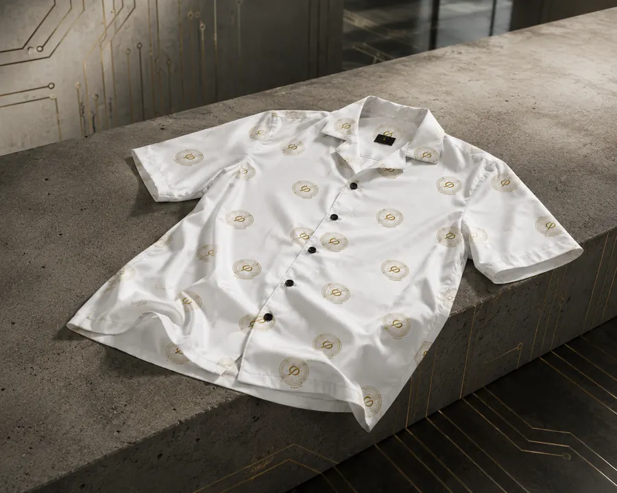 Systems Button Shirt Space